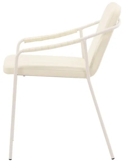 Jörn Eetkamerstoel - Mattias  - Beige - PU-Leer  - Jörn