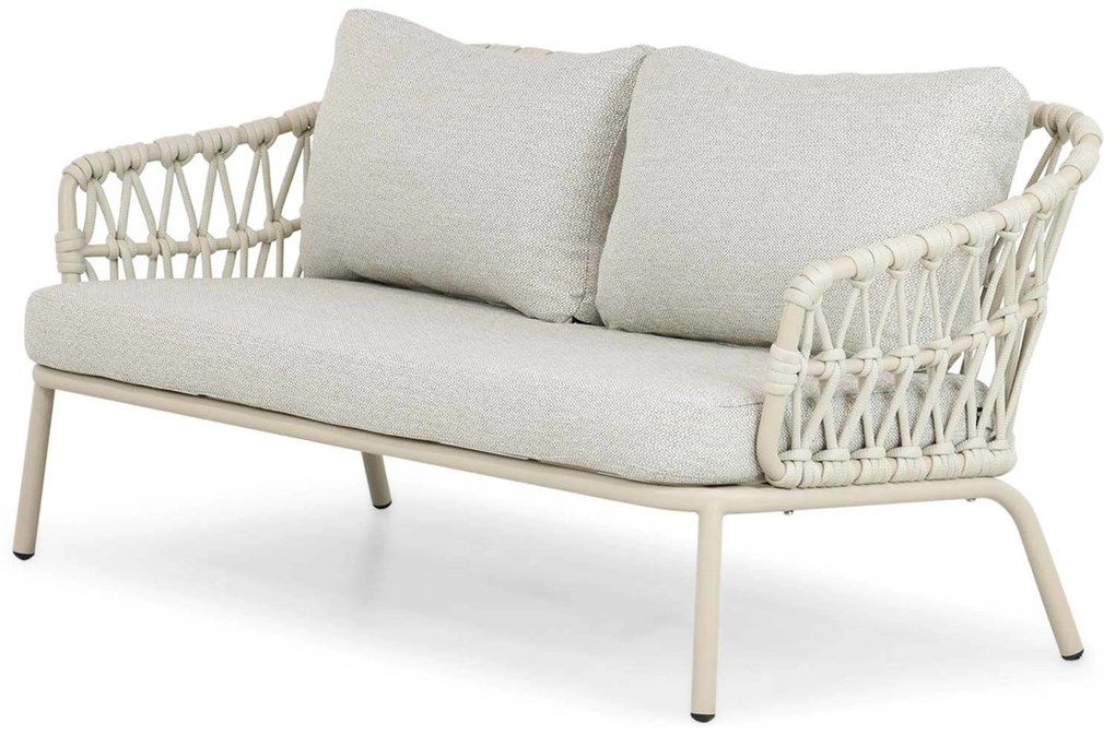 Stoel en Bank Loungeset 5 personen Rope Taupe Coco Barcelona