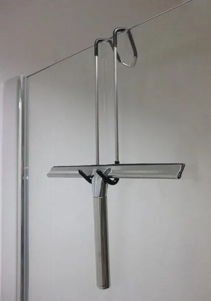 Mueller Universe Luxe chroom badkamer wisser 25cm +ophanging