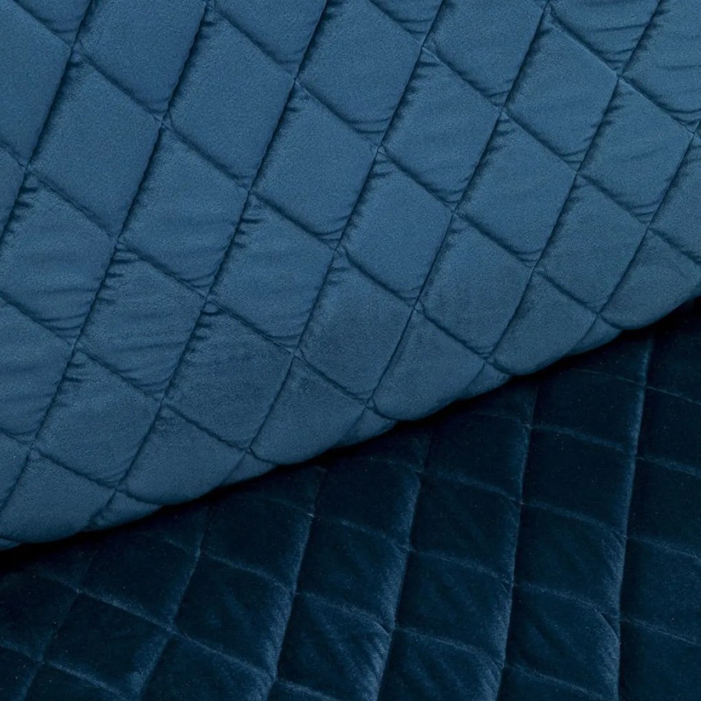 Kare Design Tudor Fluwelen Oor-fauteuil Blauwgroen