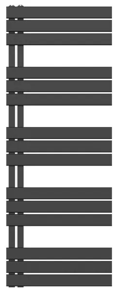 Belrad Handdoekradiator - links - aansluiting/comb - 1600X600mm- Zwart BUCZ1600600