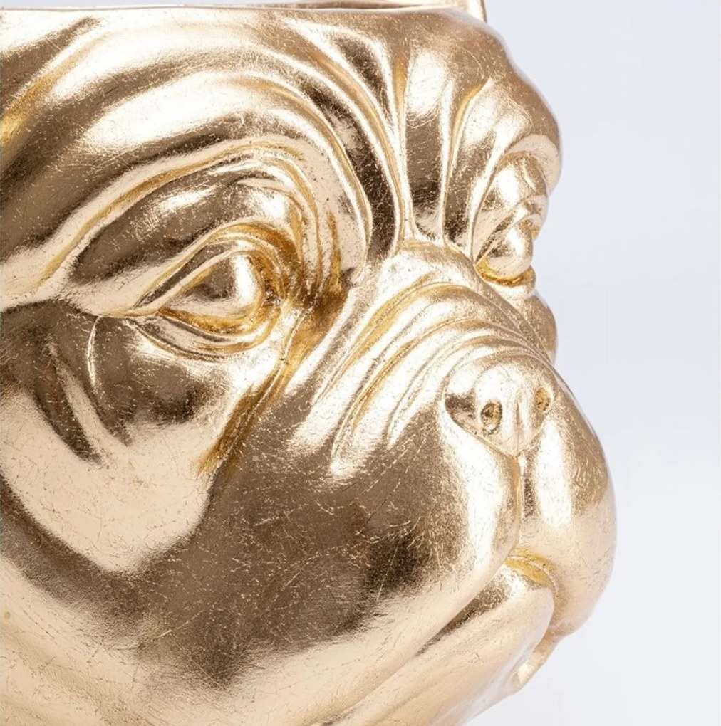 Bulldog Plantenbak Goud