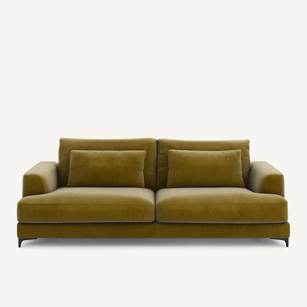 4-zits slaapbank van fluweel, Marsile