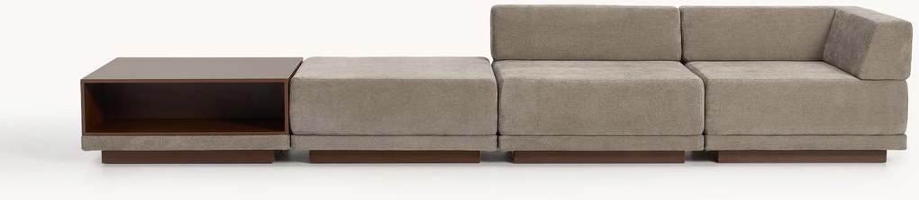 Modulaire bank Colin (4-zits) met salontafel & ottoman