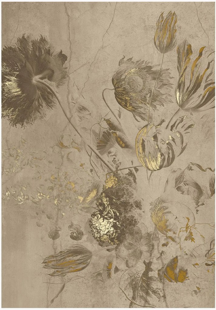 Behang Frans Uyterlinde - Fresco Flowers