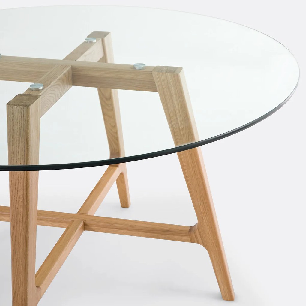 Ronde eettafel 4 à 6 personen Zoleta