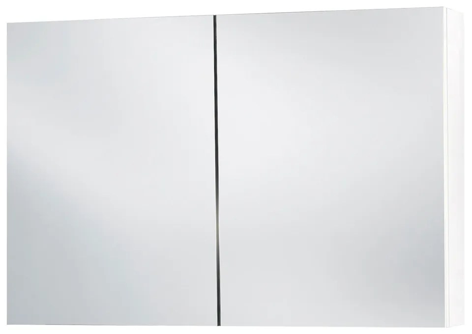 Differnz Somero spiegelkast 100cm hoogglans wit