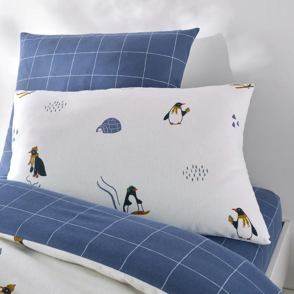 Kinderkussensloop van flanel, Solven