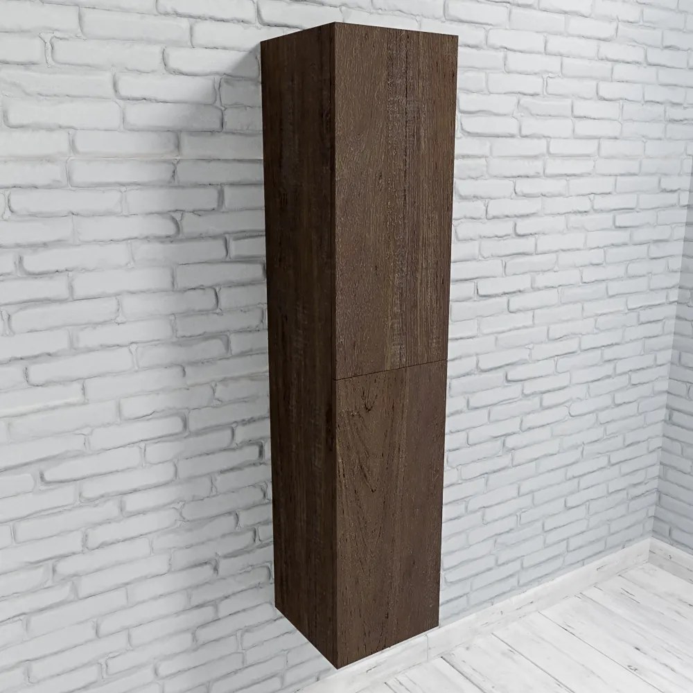 Zaro Beam kolomkast 160x35x35cm 2 deuren donker eiken