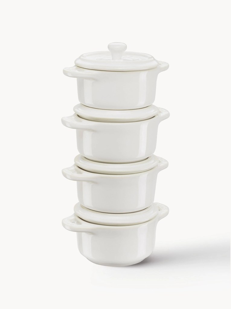 Potjes Mini Cocotte, 4 stuks