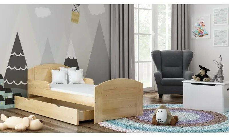 Kinderen Roze Kinderbed - Rio 5059914089606 Children's Beds Home, 180x80, Geen, 12 cm schuimmatras met hoge veerkracht Children's Beds Home Dennenhout