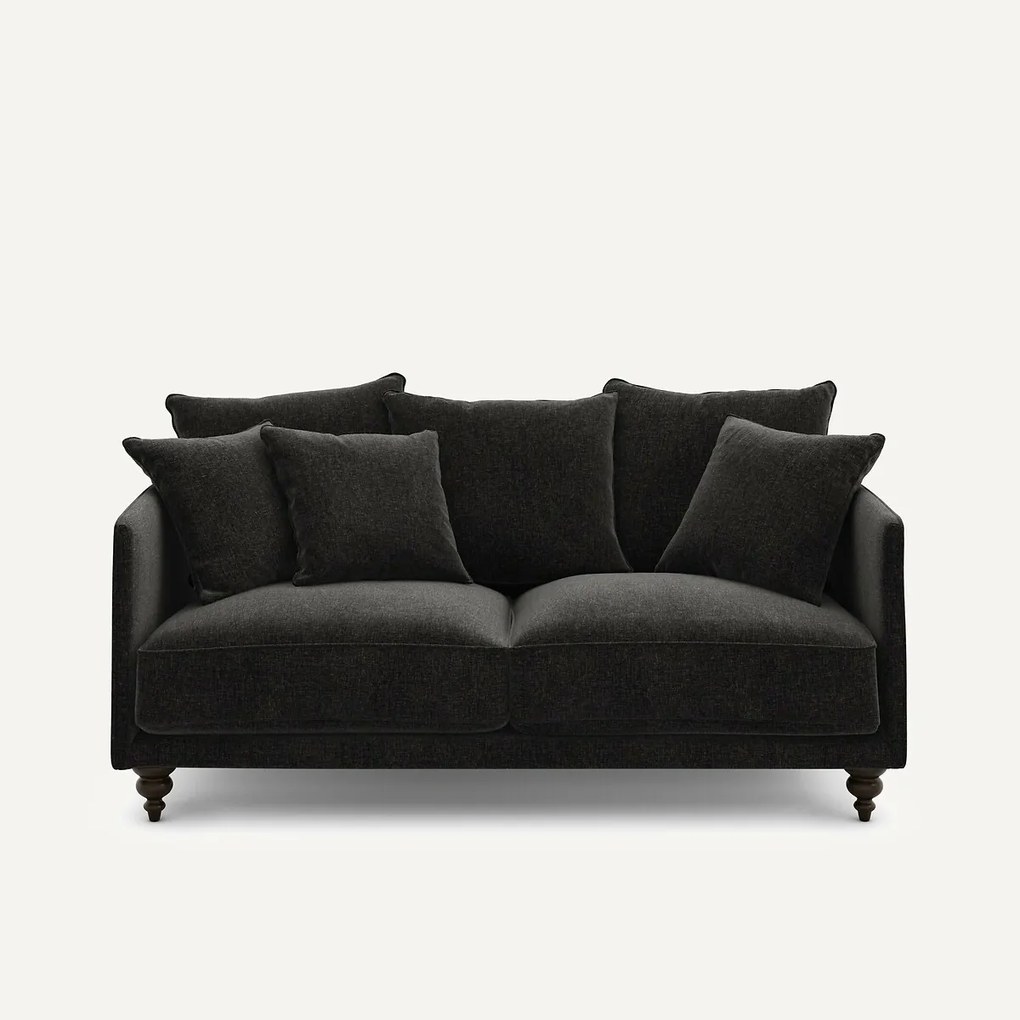 Compacte fluwelen chenille bank, Lazare