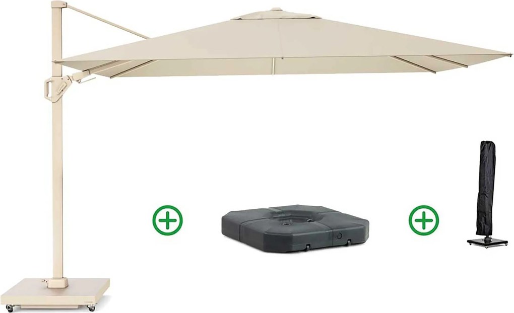 Platinum Challenger T² Premium 260x350 (incl. voet + hoes) Champagne