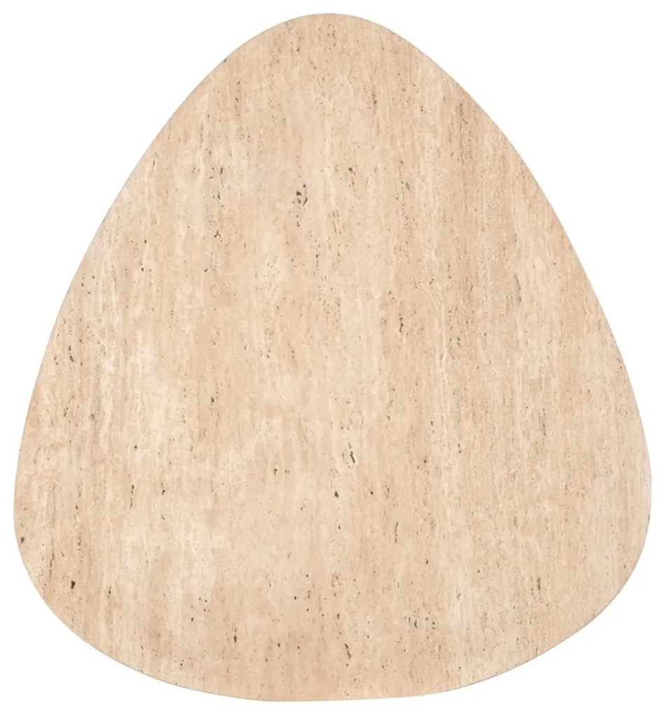 Richmond Interiors Spencer Kiezelvorm Salontafel Set Marmer - 95 X 85cm.