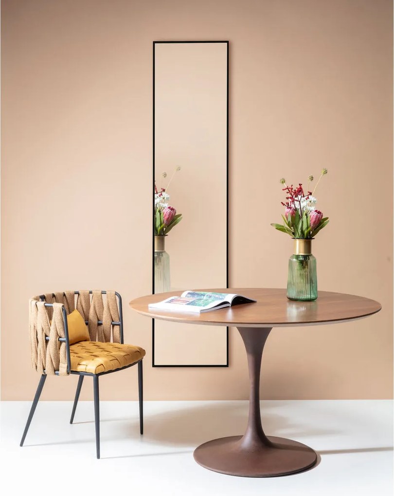 Smalle Spiegel Zwart 180x30 Cm - 30x180cm
