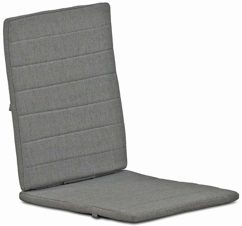 Tuinstoel stapelbaar Aluminium/textileen Grijs-antraciet Lifestyle Garden Furniture Fiora  met kussen