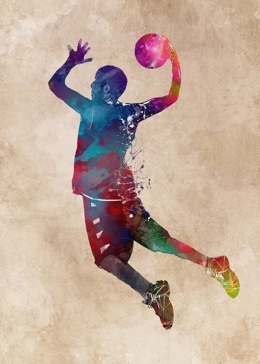 Ilustratie Basketball Sport Art, Justyna Jaszke