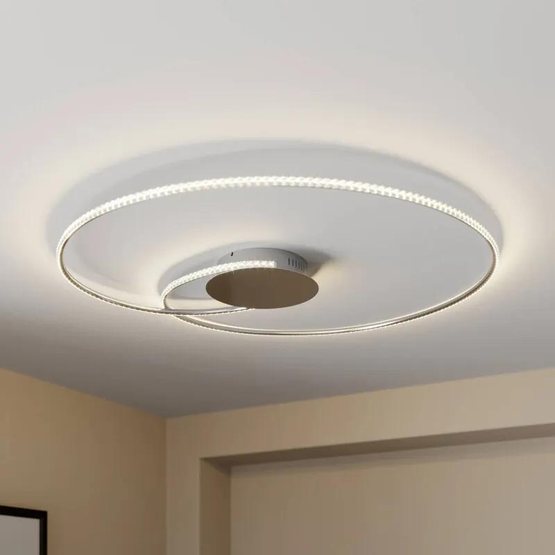Joline LED plafondlamp, kristal, 90 cm - lampen-24