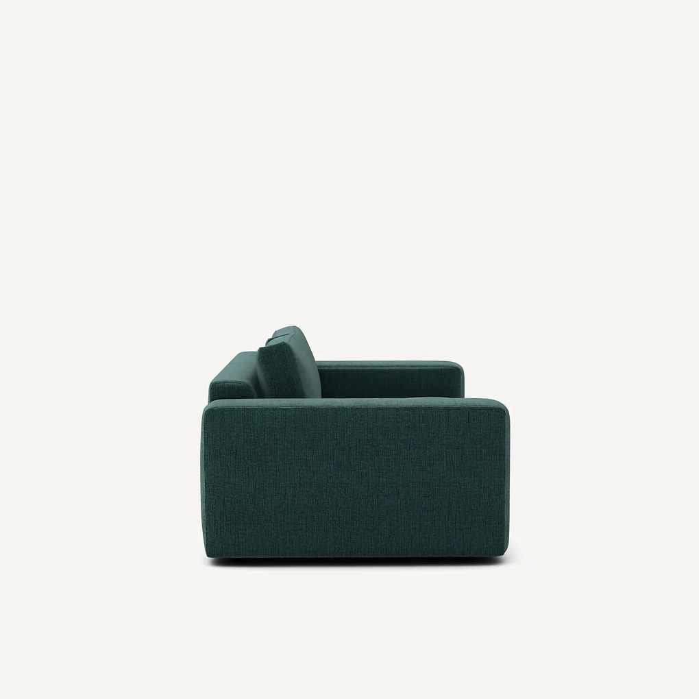 Compacte bank 3-zit in jaspis stof, Skander