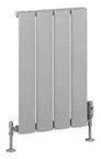 Eastbrook Malmesbury radiator 35x60cm aluminium 397W grijs mat