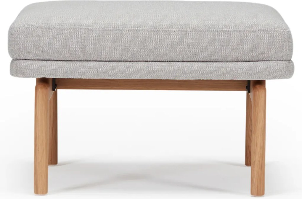 Scandinavische Hocker Met Eiken