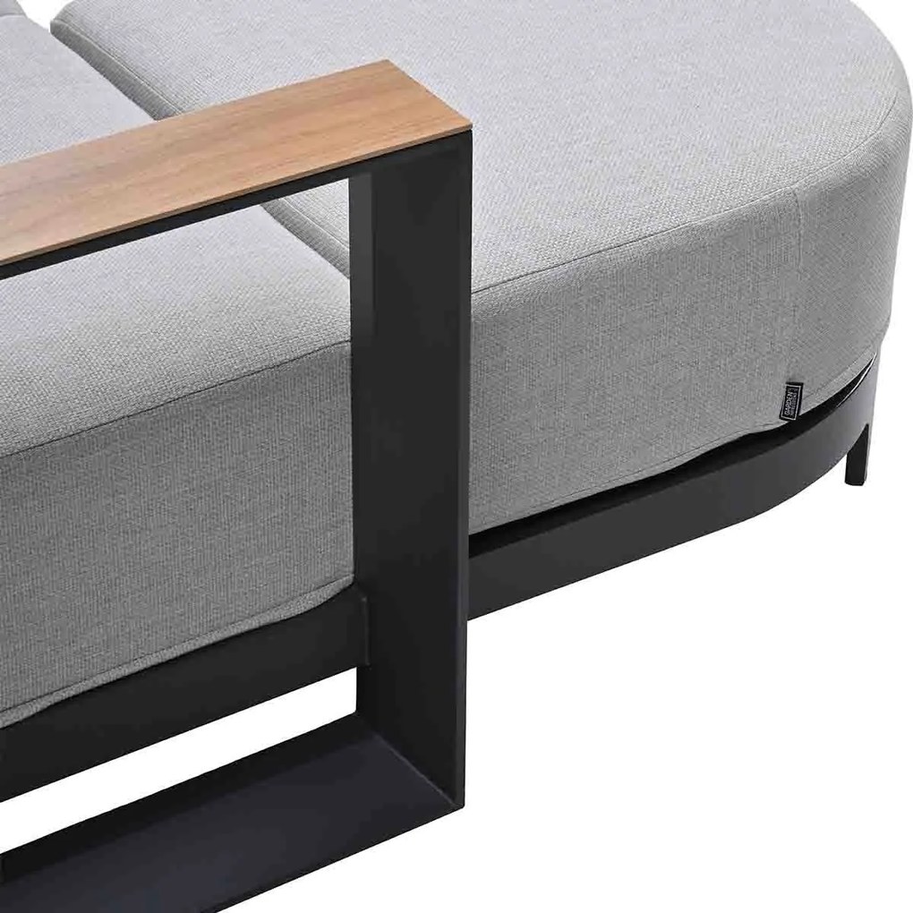 Garden Impressions Malakka loungebank chaise longue - light teak look