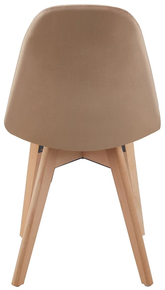 Set 4 Kelen Fluwelen Stoelen