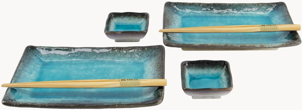 Sushi serviesset Yamasaku, 2 personen, 6-delig