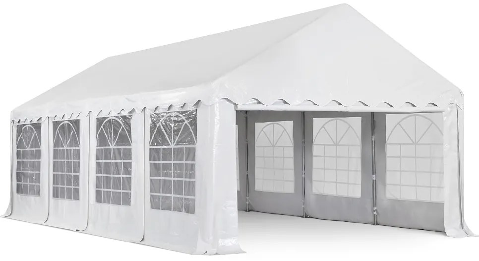Witte Hanover tuinfeesttent 4x8m Tuinpunt