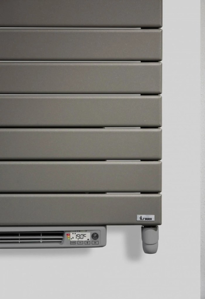 Vasco Aster HF-EL elektrische radiator met blower 121x50cm 1750W Verkeerswit