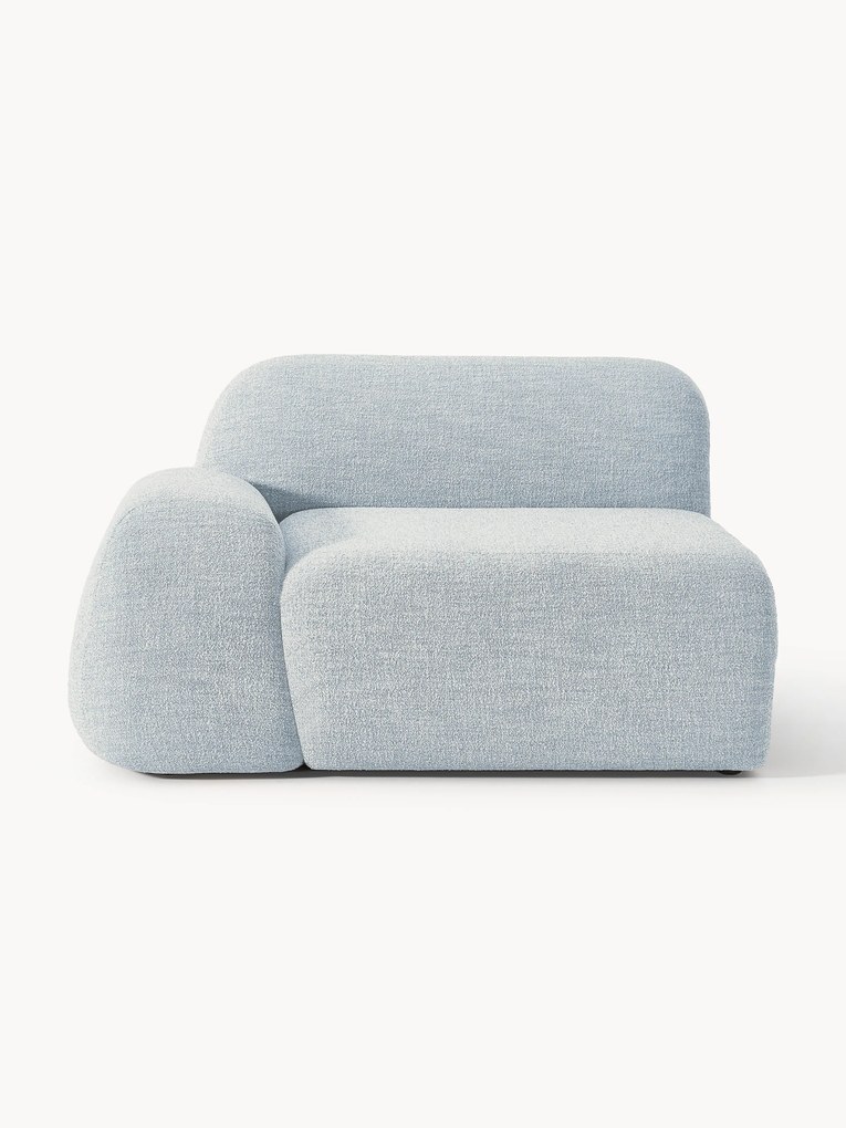 Hoekmodule Wolke van bouclé