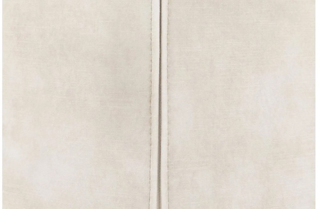 Goossens Eetkamerstoel Hera wit velvet stof leuning, modern design