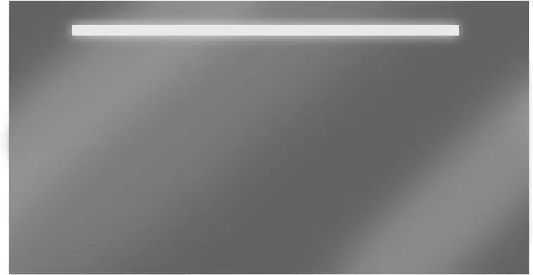 M-Line spiegel met horizontale LED-verlichting en verwaming 80x60 cm