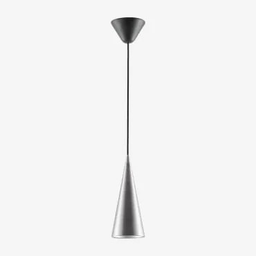 Doryn Plafondlamp Van Ijzer Grijs – Chroom - Sklum