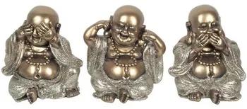 Beeldjes Goud Signes Grimalt  Gouden Boeddha'S Set 3 U