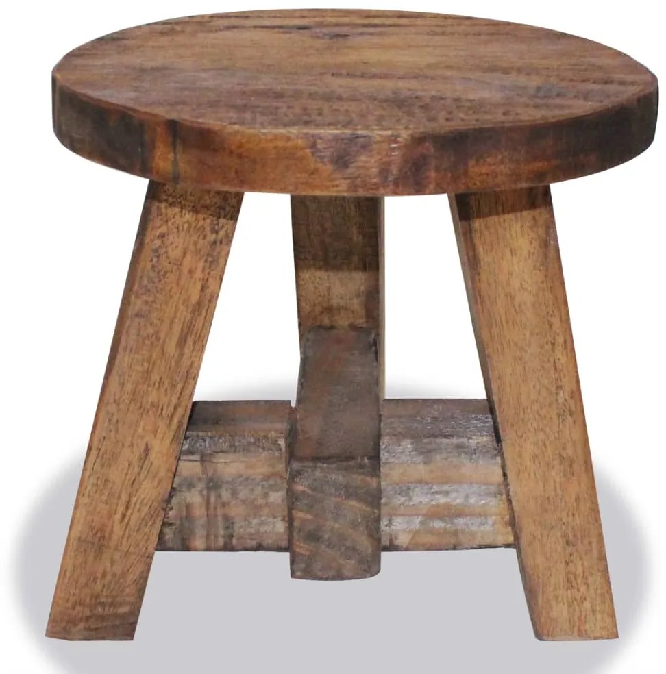 vidaXL Kruk massief mahoniehout