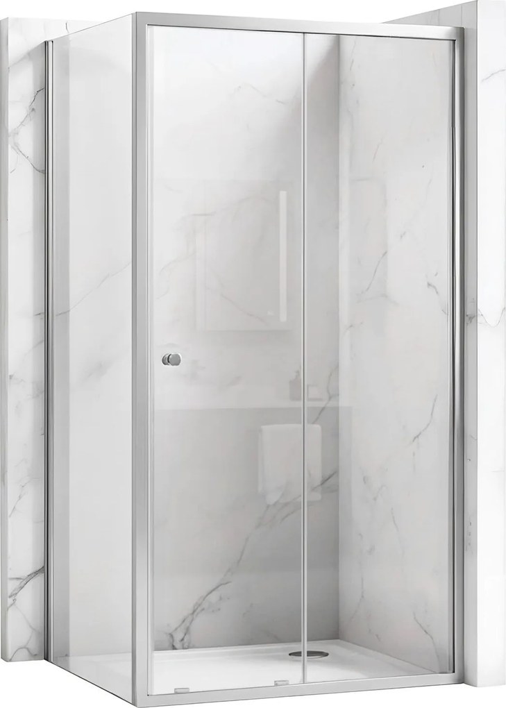 Douchecabine Rea Primo Slide 100x70 Chrome