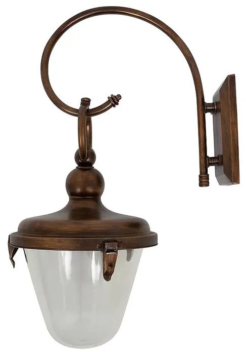 Muurlamp Belleclaire Antiek Donker Koper