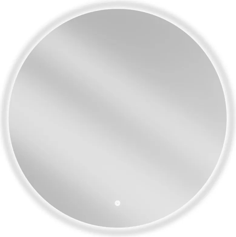 Mexen Erg verlicht badkamer spiegel, rond 80 cm, LED 6000K, anti-condens - 9823-080-080-611-00