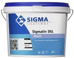 Sigma Sigmatin DGL Matt - Wit - 5 l