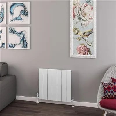 Eastbrook Withington radiator 65x60cm aluminium 697W wit mat