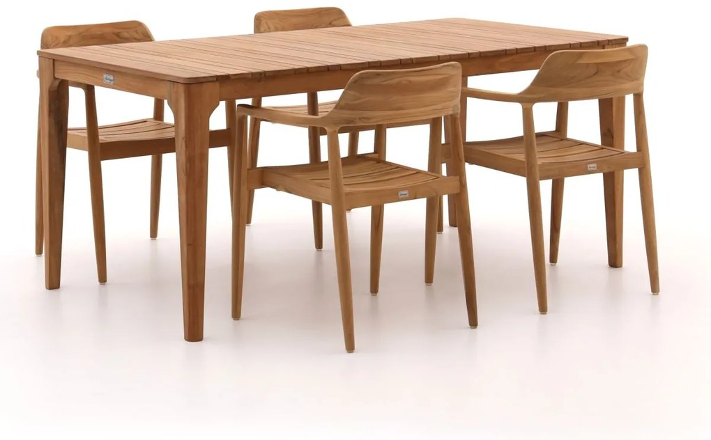 Bellagio Balba/Bruca 170cm dining tuinset 5-delig stapelbaar
