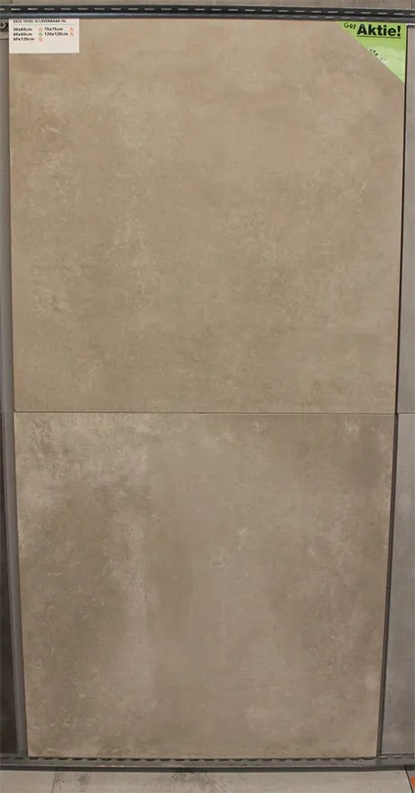 Vloertegel 120x120 Cm Betonlook Arca Taupe G42