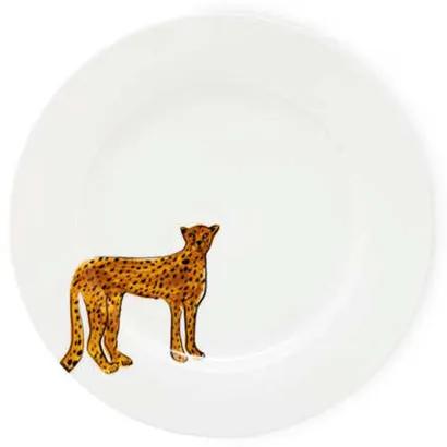 Cheetah dinerbord (Ø27 cm)