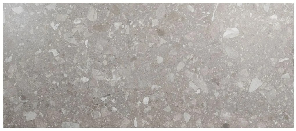 4 Seasons Outdoor Goa tafel antraciet met keramisch terrazzo tafelblad 220 x 95 cm SALE Tuintafel antraciet weerbestendig