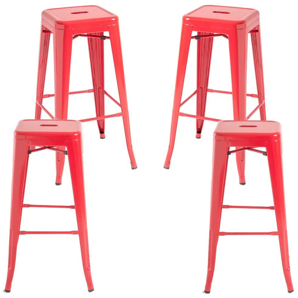 Set 4 hoge Torix krukken