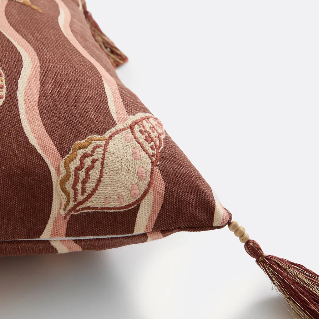 Rechthoekige kussenhoes 50x30 cm, katoen, KIANA