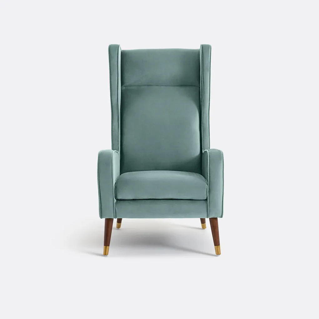Fauteuil XXL in fluweel, (Y)