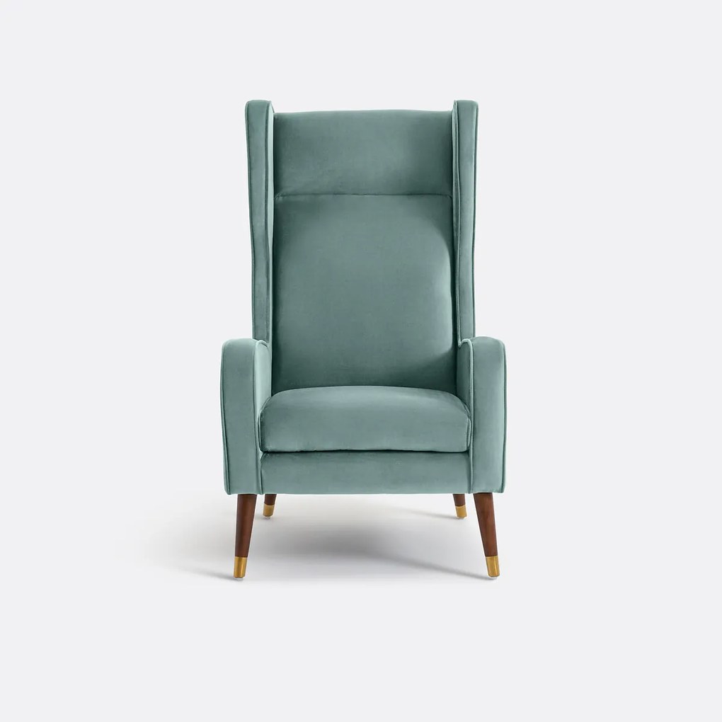 XXL fauteuil, fluweel, (Y)