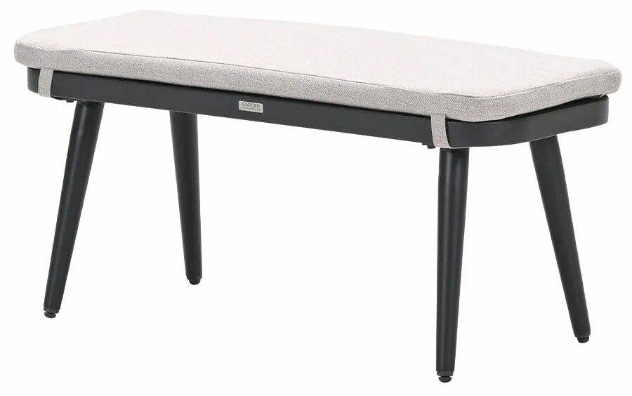 Garden Impressions Kalibo sportbank 101x40 cm - donker grijs